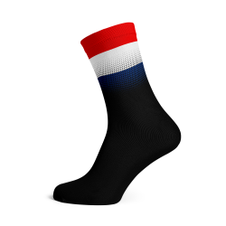 Netherlands Flag Socks - Medium Black