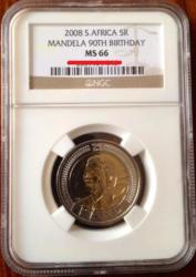 Ms 66 Ngc Graded - 90TH Birthday R5 Coins