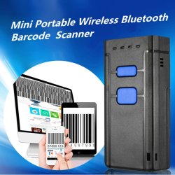 MINI Portable Wireless Bluetooth Barcode Laser Scanner For Apple Ios Android Upc