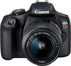 Canon Eos Rebel T7 Dslr Camera With 18-55MM Lens Built-in Wi-fi 24.1 Mp Cmos Sensor Standard 2-5 Working Days