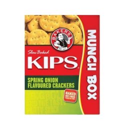Bakers Kips Spring Onion Flavoured Crackers 200G