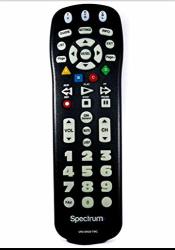 CLIKR-5 Spectrum Remote Control Backwards Compatible With Time Warner Brighthouse And Charter Cable Boxes UR3-SR3S Big Button For The People With Bad Eyesight