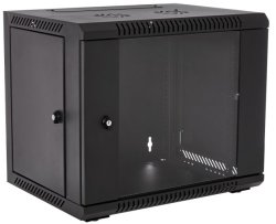 RCT Cabinet Wallmount PC 9U 600W X 450D With Glass Door