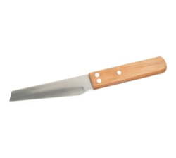 -knife Shoe Wooden Handle 100MM Blade