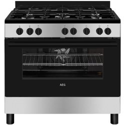 aeg gas electric stove