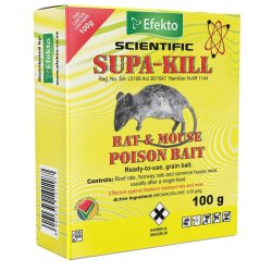 No Brand 100G Supa Kill Rat & Mouse Poison