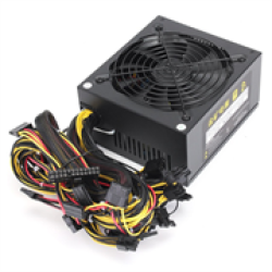 Topcool 2000W Single Channel High Efficiency 80 Plus Gold Atx Mining Power Supply Unit With 230V Automatic Power Factor Correction -1X Atx Mb Connector