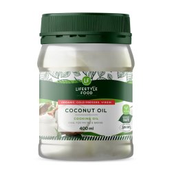 LIFESTYLE FOOD Coconut Oil Organic 400ML
