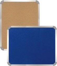 Parrot Products Info Board Aluminium Frame 1200 900MM Cork