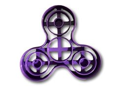 Fidget Spinner With Details Cookie Cutter