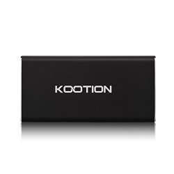 Kootion X1 128GB External SSD USB 3.0 Portable Solid State Drive Black