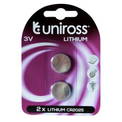 Uniross CR2025 Lithium Coin UL463988