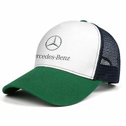 Unisex Mercedes-benz-logo- Mesh Ball Cap Adjustable Snapback Beach Hat