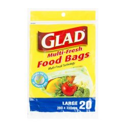 Glad Multi-fresh Food Bags 20 Pk