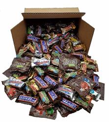 Snickers M&ms Twix 3 Musketeers & Milky Way Fun Size Mars Chocolate Variety Mix 2 Pounds