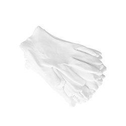 100% White Soft Cotton Work Gloves For Coins Cd dvd Jewelry Etiquette Handling Gloves- 12 Pair 24 Gloves