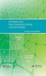 Optimization For Communications And Networks Hardcover