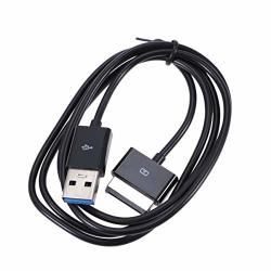Hemobllo Charging Cable USB 3.0 Data Cable Fit For Asus Eee Pad TF101 TF201 TF300 TF700T EEE Pad Slider SL101 Black