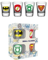 DC Comics Logos Shot Glasses