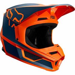 Fox Racing V1 Przm Youth Girls Off-road Motorcycle Helmet - Orange medium