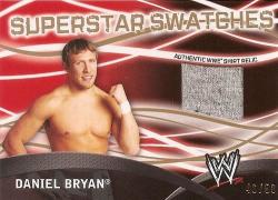 Daniel Bryan - "wwe Superstars" - Genuine "relic Swatch" Card 46 Of 50