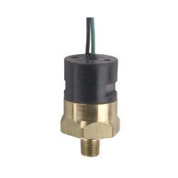 Gems PS82-10-4MNB-C-HC Series PS82 Economical Miniature Vacuum Switch Spdt Circuit 5-15" Hg Range 1 4" Mnpt Brass Fitting Din 43650A 9 Mm Cable Clamp Pack