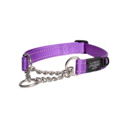 Rogz Utility Control Collar Chain - Small Purple