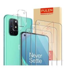 OnePlus 8T Premium Tempered Glass Screen And Camera Lens Protector 5PK