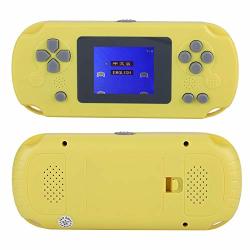 Zer One PVP3000 Handheld Game Console 268 Classic Games Retro Console Portable Video Game Console Birthday Gift For Children Support gba gbc sega nes sfc neogeo Yellow