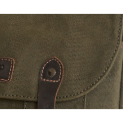 Troop London Heavy Wax Canvas Extra Small Messenger Bag Camel