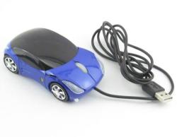 Blue Car Shape Usb 3d Optical Mouse Mice For Pc laptop