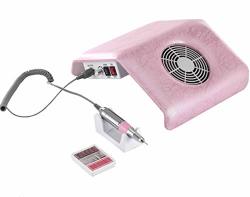 Miss Sweet Electric Nail Drill Machine And Nail Dust Collector All-in-one Pink P