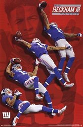 Nfl New York Giants Odell Beckham Jr 22" X 34" Wall Poster