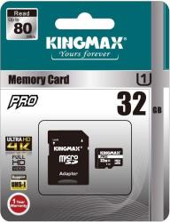 Kingmax 32GB Micro Sd+ Adapter