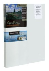 Masterpiece Monet Pro 1-1 2" Deep 14 X 18 Inch Tahoe 14.6OZ Triple Acrylic Primed Cotton Canvas