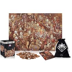 Good Loot The Witcher 3: Wild Hunt Birthday - 1000 Pieces Jigsaw Puzzle 68CM X 48CM Includes Poster And Bag Game Artwork For Adults And Teenagers 1063507