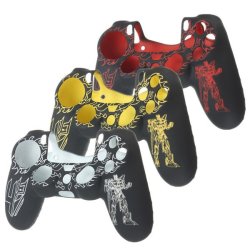 Soft Silicone Case Skin Transformers Style Wireless Cover For Sony Playstation PS4 Controller