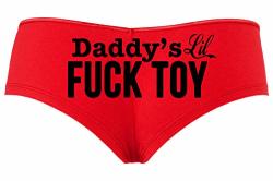 Knaughty Knickers Daddys Little Lil Fuck Toy Fucktoy Ddlg Bdsm Owned Boyshort Black