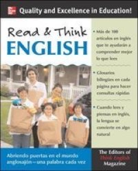 Read & Think English Book Only