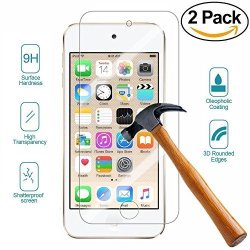 Ipod Touch 6 Screen Protector Glass Pewell Ipod Touch 6 5 Premium Tempered Glass Screen Protector For Apple Ipod Touch 6 Ipod Touch 5- 2PACK