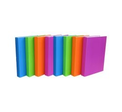 A4 Ring Binders Assorted 8-PACK