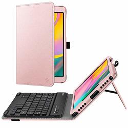Fintie Keyboard Case For Samsung Galaxy Tab A 8.0 2019 Without S Pen Model SM-T290 Wi-fi SM-T295 LTE Premium Pu Leather Stand Cover W removable