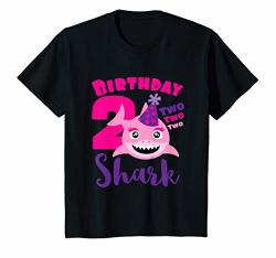Kids Baby Shark T-Shirt 2ND Birthday For Girls - Doo Doo Doo