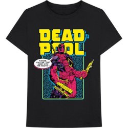 Marvel - Deadpool Comic Merc Unisex T-Shirt - Black Large