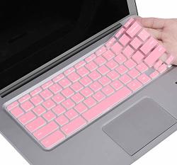 Casebuy Keyboard Cover For Hp 14 Inch Chromebook hp Chromebook 14-DB Series hp Chromebook 14-CA Series hp Chromebook 14-AK Series hp Chromebook 14 G2 G3 G4 G5 Pink
