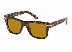 Eagle Eyes Swift Retro-style Polarized Sunglasses Tortoise