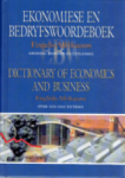 Ekonomiese En Bedryfswoordeboek Dictionary Of Economics And Business