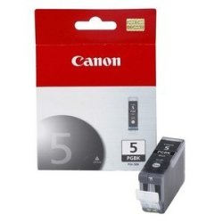 New Canon PGI-5BK Black Ink Cartridge Inkjet Print Technology Ink Volume 0.88 Fluid Ounce 1 Each