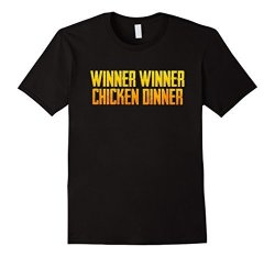 Mens Winner Winner Chicken Dinner - PC Gaming Large Black