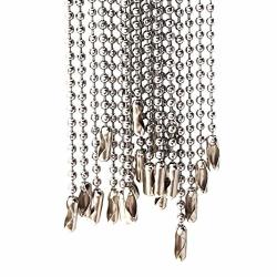 Beaded Ball #6 Chain 3.2mm - Stainless Steel SS 100 Feet Spool D 368050 Beaded Ball #6 Chain 3.2mm - Stainless Steel SS 100 Feet Spool D 368050